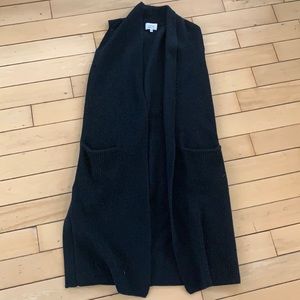 Wilfred knitted long vest